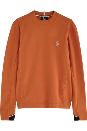 Moncler Logo-embroidered Panelled Fleece top - - S