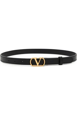 VALENTINO GARAVANI Vlogo Leather Belt - - 30 (UK8/ S)