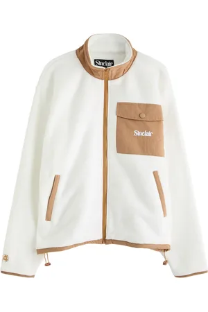 Sinclair Logo Nylon and Fleece Jacket - - L