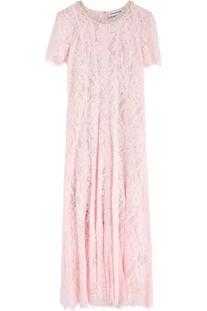 Self-Portrait Sequin-embellished Lace Midi Dress - - 10 (UK10 / S)