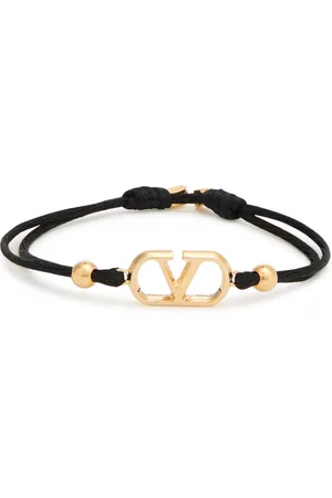 VALENTINO GARAVANI Vlogo Cord Bracelet - - One Size