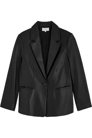 Vince Leather Blazer - - 6 (UK10 / S)