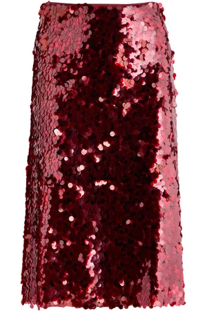 Vince Sequin-embellished Tulle Midi Skirt - - 12 (UK16 / XL)
