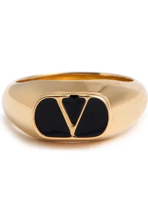 VALENTINO GARAVANI Vlogo-engraved Ring - - 0.3CM