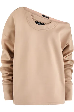 Balmain Asymmetric Layered Jersey Sweatshirt - - 40 (UK12 / M)