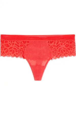 Wacoal Raffine Lace Tanga Thong - - M (UK12 / M)