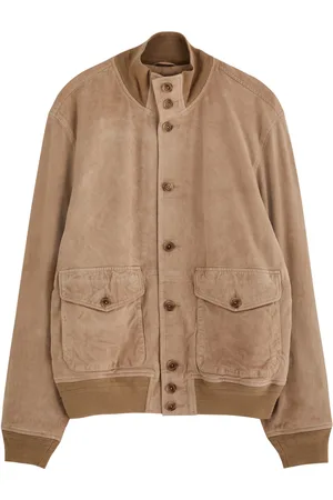Ralph Lauren Panelled Suede Jacket - - L