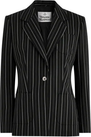 Vivienne Westwood Striped Stretch-wool Blazer - - 42 (UK10 / S)