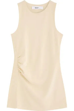 DAY Birger et Mikkelsen Elyna Gathered Stretch-jersey Tank - - L (UK14 / L)