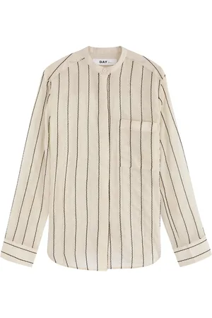 DAY Birger et Mikkelsen Yrsa Striped Chiffon Shirt - - 38 (UK12 / M)