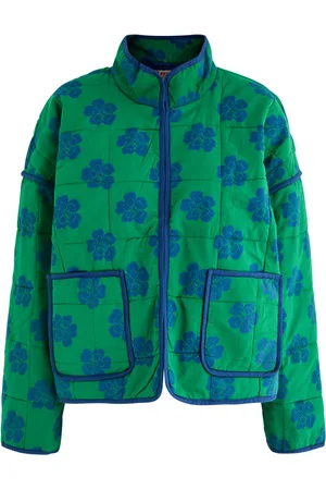 Free People Chloe Floral-print Quilted Cotton Jacket - - L (UK16-UK18 / L)