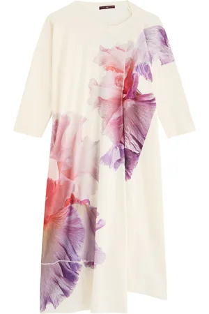 High Prelue Floral-print Jersey Midi Dress - - 42 (UK10 / S)