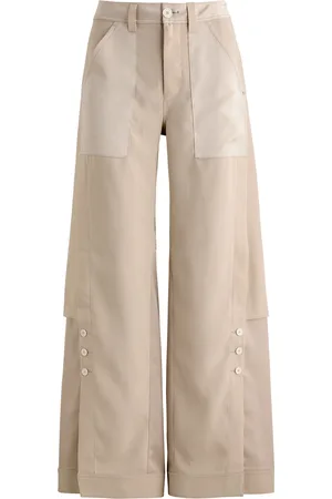 High Confidential Wide-leg Panelled Trousers - - 42 (UK10 / S)