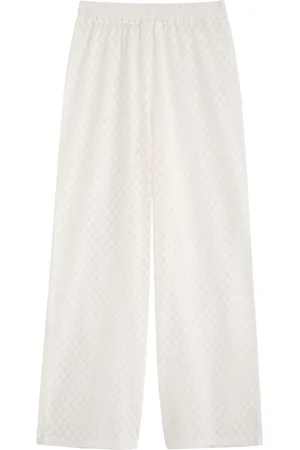 Melissa Odabash Adi Wide-leg Open-knit Trousers - - L (UK14 / L)