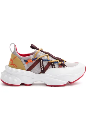 Christian Louboutin Trailnrun Panelled Knitted Sneakers - - 38 (IT38 / UK5)
