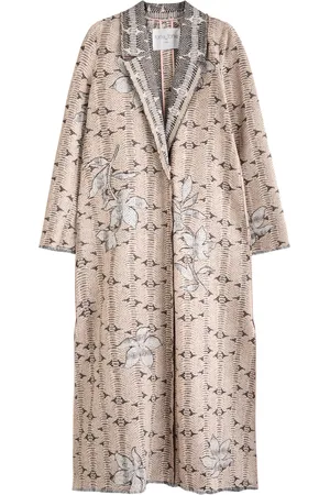 FORTE FORTE Chenille-jacquard Coat - - 0 (UK 6 / XS)