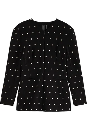 Norma Kamali Stud-embellished Stretch-jersey Mini Dress - - L (UK14 / L)