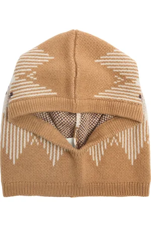 Varley Hilary Patterned-intarsia Knitted Hood - - One Size