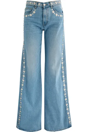 COPERNI Studded Wide-leg Jeans - - L (UK14 / L)
