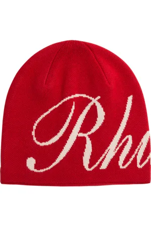 Rhude Logo-intarsia Wool-blend Beanie - - One Size