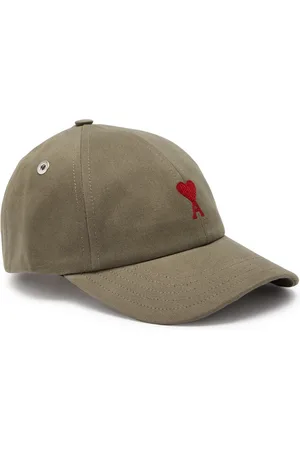 Ami Logo-embroidered Cotton cap - - One Size