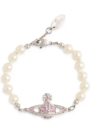 Vivienne Westwood Min Bas Relief Faux Bracelet - One Size