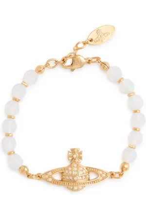 Vivienne Westwood Messaline orb Beaded Bracelet - - One Size