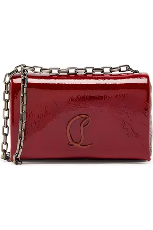 Christian Louboutin Loubi54 Crinkled Patent Leather Crossbody bag - - One Size