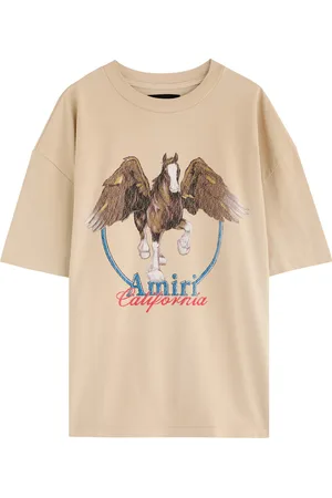 AMIRI Vintage Pegasus Printed Cotton T-shirt - - L