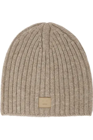 Acne Studios Logo-appliqué Wool Beanie - - One Size