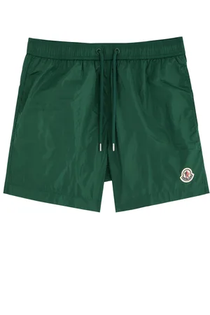 Moncler Logo Nylon Swim Shorts - - L