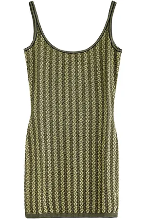 Jacquemus La Robe Marino Patterned Knitted Mini Dress - - 38 (UK10 / S)