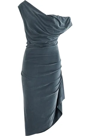 Vivienne Westwood Ginnie Gathered Washed Jersey Dress - - XS (UK6 / XS)
