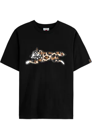 ICECREAM Running Dog Printed Cotton T-shirt - - L