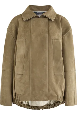 Jacquemus Le Blouson Ciro Cuir Nubuck Jacket - - 38 (UK10 / S)