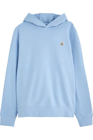Moncler Logo-appliquéd Hooded Cotton Sweatshirt - - L