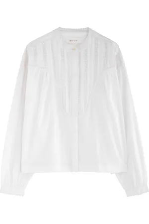 Skall Studio Aurora Embroidered Cotton Blouse - - 38 (UK10 / S)