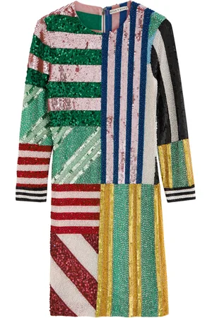 ALICE+OLIVIA Delora Sequin and Bead-embellished Mini Dress - - 6 (UK10 / S)