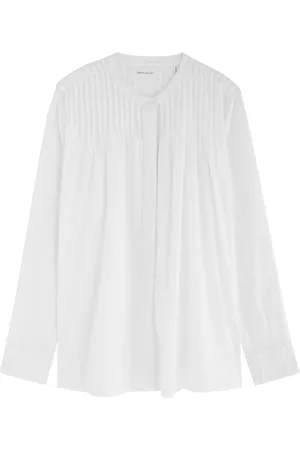 Skall Studio Dot Pintuck Cotton Blouse - - 40 (UK12 / M)