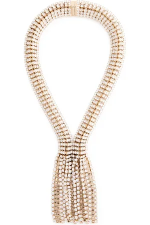 Paco rabanne Fringed Crystal-embellished Necklace - - One Size
