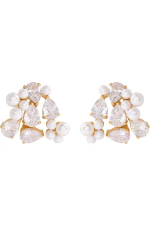 COMPLETEDWORKS The Breaths we Dare To Take 18kt Gold-plated Stud Earrings - - One Size
