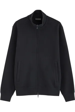 Emporio Armani Waffle-knit Jersey Jacket - - L