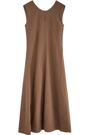 Skall Studio Antonia Linen-blend Midi Dress - - 38 (UK10 / S)