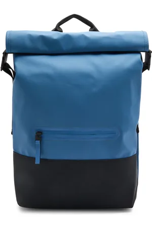 Rains Trail Panelled Rubberised Backpack - - One Size