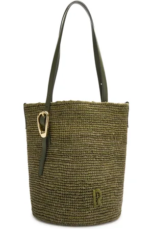 Paco rabanne Logo Raffia Tote - - One Size