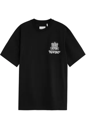 Only the Blind By Invitation Embroidered Cotton T-shirt - - L