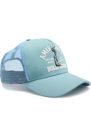 AMIRI Jazz Wolf Cotton-canvas Trucker hat - - One Size