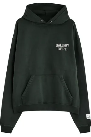 GALLERY DEPT. Hooded Logo Cotton Sweatshirt - - M