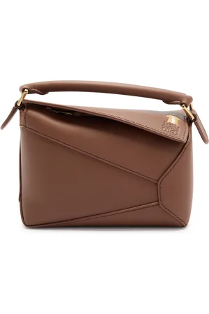 Loewe X Suna Fujita Puzzle Edge Hamster Mini Leather Cross-body bag - - One Size