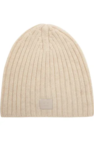 Acne Studios Logo-appliqué Wool Beanie - - One Size